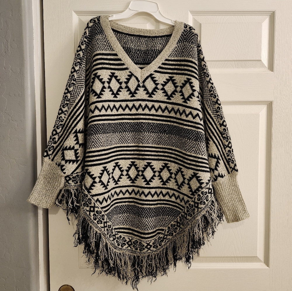 Women's Pancho Sweater